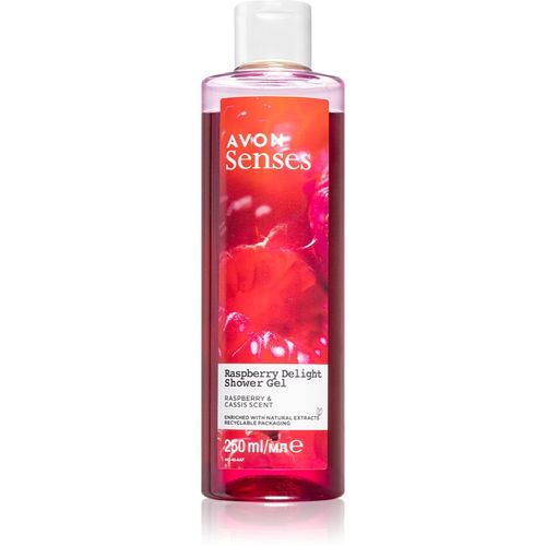 Senses Raspberry Delight gel de ducha para cuidar la piel 250 ml - Avon - Modalova