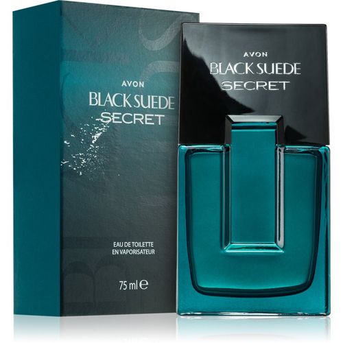 Black Suede Secret Eau de Toilette para hombre 75 ml - Avon - Modalova
