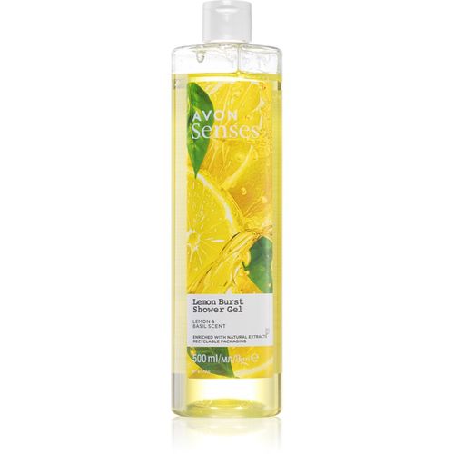 Senses Lemon Burst gel de ducha refrescante 500 ml - Avon - Modalova