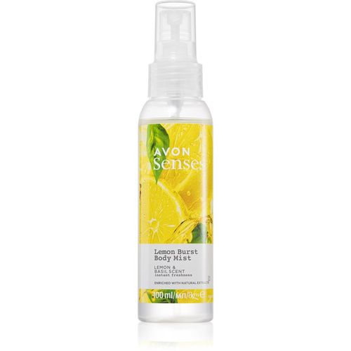 Senses Lemon Burst spray corporal refrescante para mujer 100 ml - Avon - Modalova