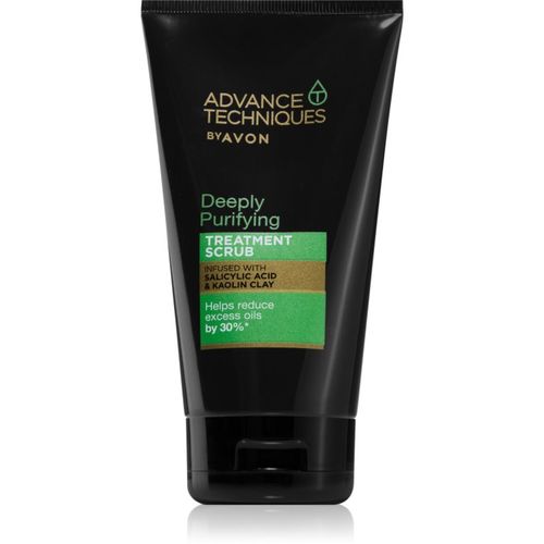 Advance Techniques Deeply Purifying exfoliante de limpieza profunda para cabello graso 150 ml - Avon - Modalova