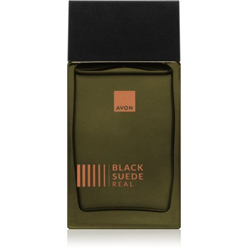 Black Suede Real Intense Eau de Toilette para hombre 100 ml - Avon - Modalova