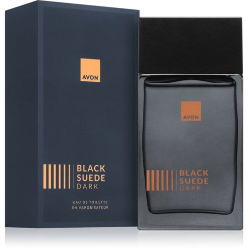 Black Suede Dark Eau de Toilette para hombre 100 ml - Avon - Modalova