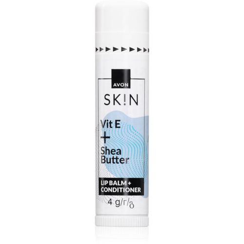 Sk!n Vit E + Shea Butter bálsamo labial nutritivo con manteca de karité 4 g - Avon - Modalova