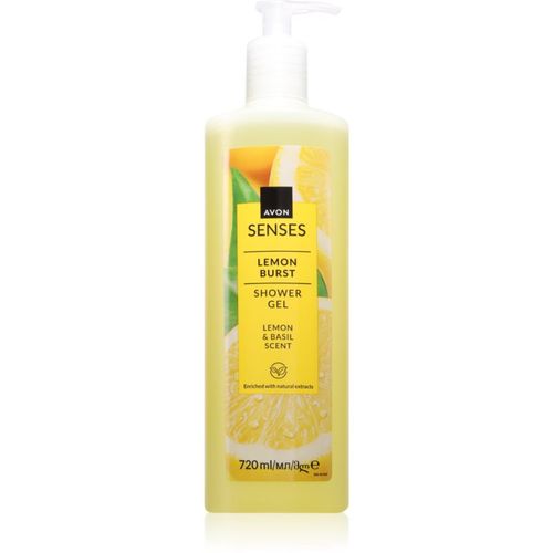 Senses Lemon Burst gel de ducha refrescante 720 ml - Avon - Modalova