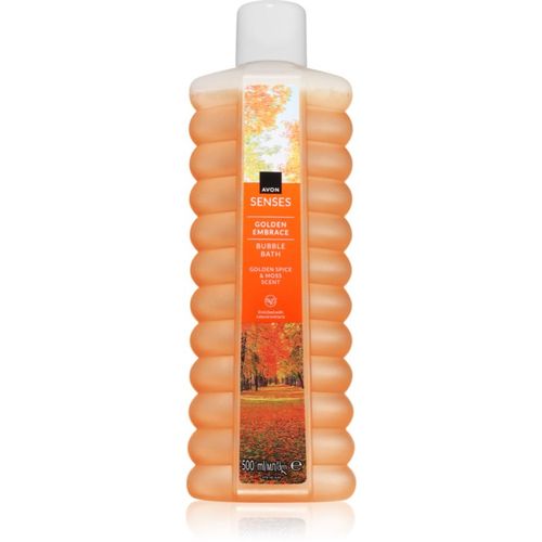 Senses Golden Embrace espuma de baño 500 ml - Avon - Modalova