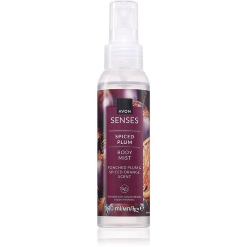 Senses Spiced Plum spray corporal para mujer 100 ml - Avon - Modalova