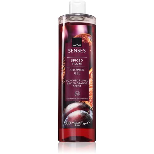 Senses Spiced Plum gel de ducha 500 ml - Avon - Modalova