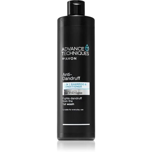 Advance Techniques Anti-Dandruff champú y acondicionador 2 en 1 anticaspa 400 ml - Avon - Modalova