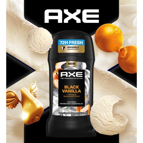 Premium Black Vanilla desodorante en barra para hombre 50 ml - Axe - Modalova