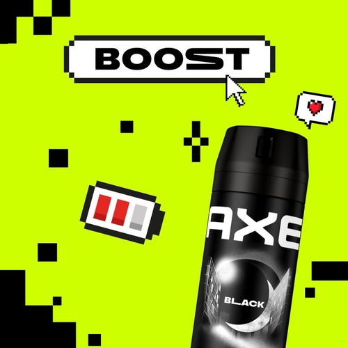 Black gel de ducha para rostro, cuerpo y cabello 900 ml - Axe - Modalova