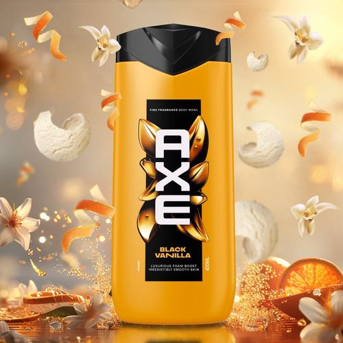 Premium Black Vanilla gel de ducha para hombre 400 ml - Axe - Modalova