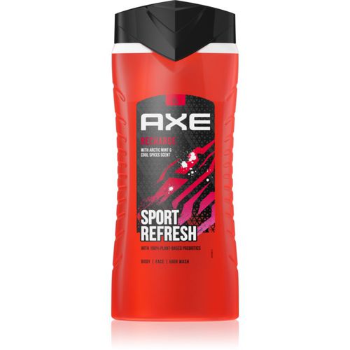 Recharge Arctic Mint & Cool Spices gel de ducha refrescante 3 en 1 400 ml - Axe - Modalova