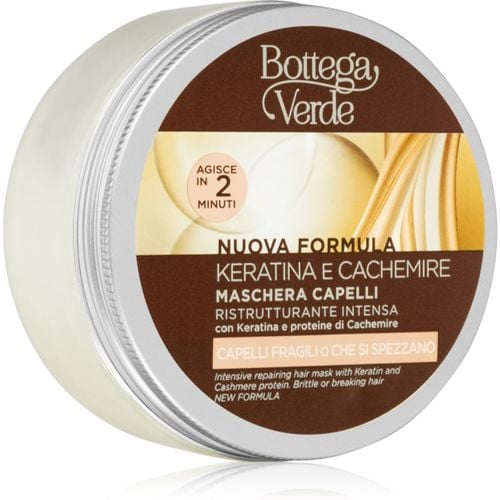 Keratin & Cashmere mascarilla revitalizante para cabello dañado 200 ml - Bottega Verde - Modalova