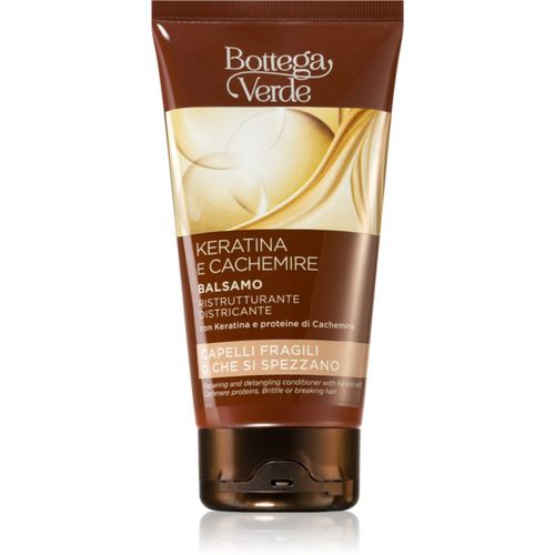 Keratin & Cashmere balsamo rigenerante per capelli pettinabili 150 ml - Bottega Verde - Modalova