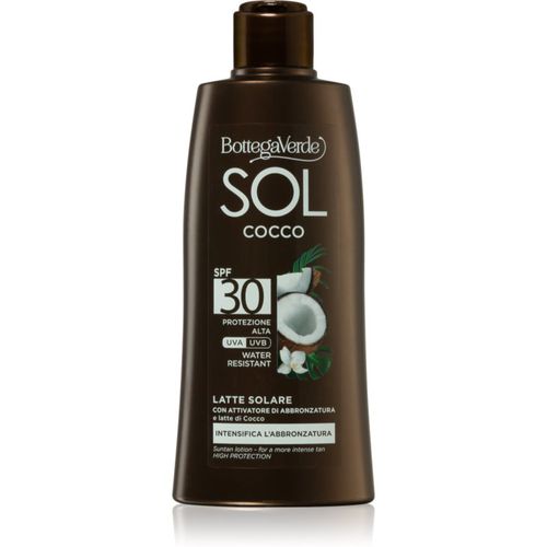 Sol Cocco latte abbronzante waterproof SPF 30 200 ml - Bottega Verde - Modalova