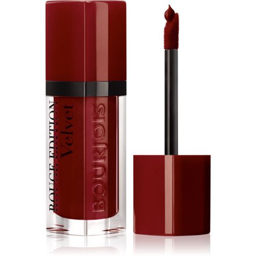 Rouge Edition Velvet rossetto liquido effetto opaco colore 19 Jolie-De-Vin 7.7 ml - Bourjois - Modalova