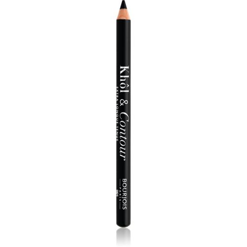 Khôl & Contour Extra Longue Tenue matita occhi lunga durata con temperamatite colore 001 Noir-issime 1,2 g - Bourjois - Modalova