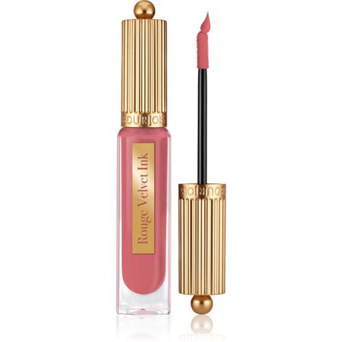 Rouge Velvet Ink barra de labios líquida con efecto mate tono 03 Rose Me Tender 3.5 ml - Bourjois - Modalova