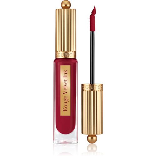 Rouge Velvet Ink flüssiger Lippenstift mit Matt-Effekt Farbton 10 Re(d)Belle 3.5 ml - Bourjois - Modalova