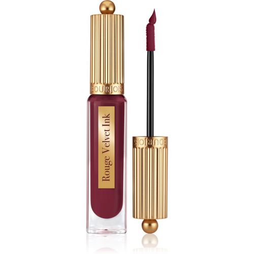 Rouge Velvet Ink rossetto liquido effetto opaco colore 11 Rasin-Terdit 3.5 ml - Bourjois - Modalova