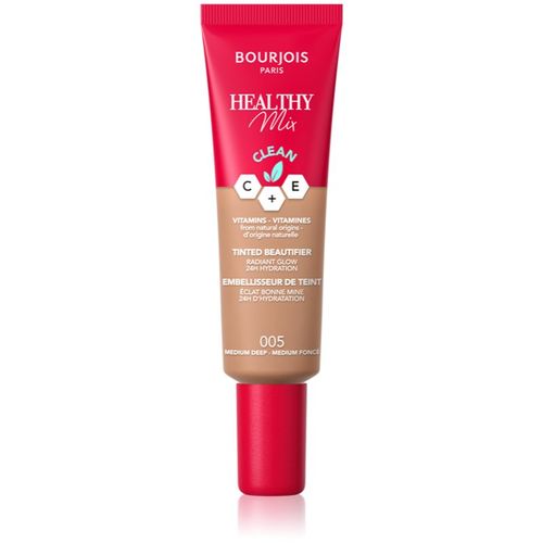 Healthy Mix base de maquillaje ligera con efecto humectante tono 005 Medium Deep 30 ml - Bourjois - Modalova