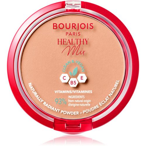 Healthy Mix mattierendes Puder für ein strahlendes Aussehen der Haut Farbton 06 Honey 10 g - Bourjois - Modalova