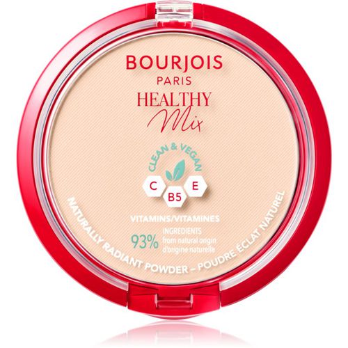 Healthy Mix cipria opacizzante per una pelle splendente colore 01 Ivory 10 g - Bourjois - Modalova