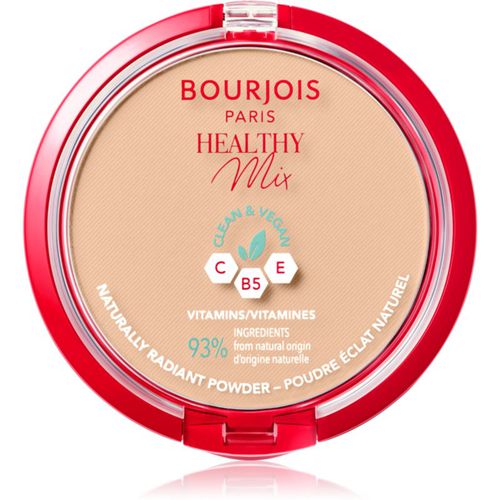 Healthy Mix cipria opacizzante per una pelle splendente colore 04 Golden Beige 10 g - Bourjois - Modalova