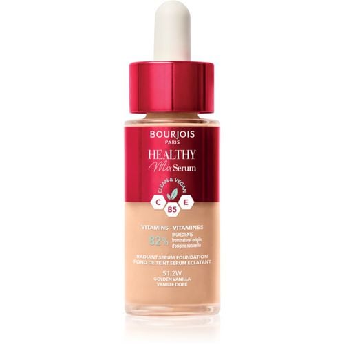 Healthy Mix leichtes Make-up für ein natürliches Aussehen Farbton 51.2W Golden Vanilla 30 ml - Bourjois - Modalova