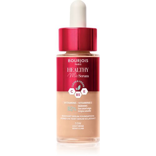 Healthy Mix base de maquillaje ligera para un aspecto natural tono 53W Light Beige 30 ml - Bourjois - Modalova