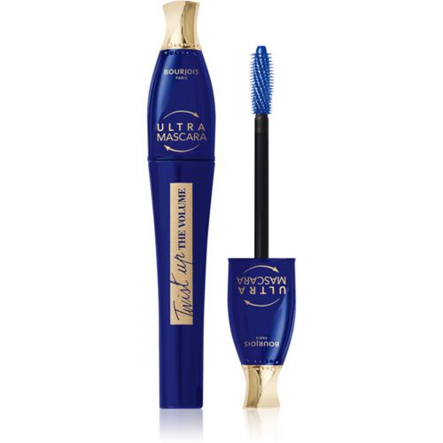 Twist Up The Volume mascara effetto volumizzante con spazzolino 2 in 1 colore 03 Ultra Blue 8 ml - Bourjois - Modalova