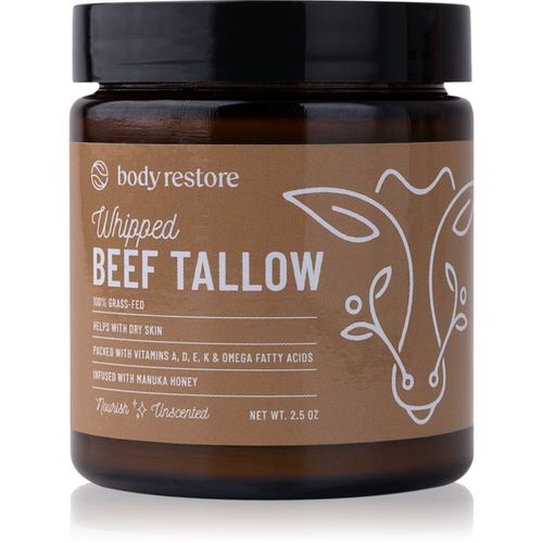 Whipped Beef Tallow Balm Unscented crema corporal nutritiva sin perfume 71 g - Body Restore - Modalova