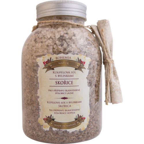 Bohemia Natur sales de baño con hierbas para relajar la tensión interna canela y acacia 1200 g - Bohemia Gifts & Cosmetics - Modalova