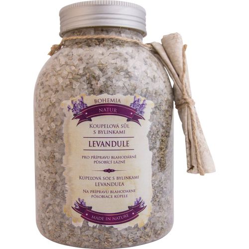 Bohemia Natur sale da bagno rilassante alle erbe con lavanda 1200 g - Bohemia Gifts & Cosmetics - Modalova