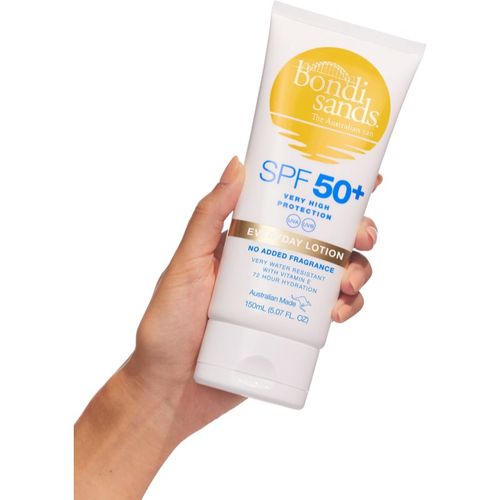 SPF 50+ Everyday Body Lotion loción corporal bronceadora resistente al agua SPF 50+ 150 ml - Bondi Sands - Modalova