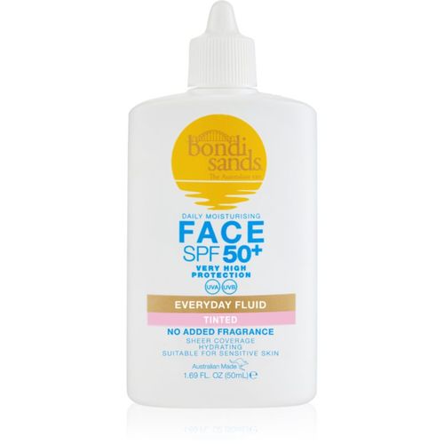 SPF 50+ Everyday Face Fluid loción ligera con color para el rostro SPF 50+ 50 ml - Bondi Sands - Modalova
