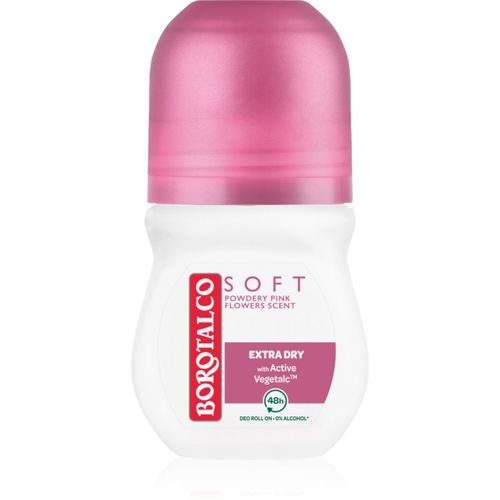 Soft Talc & Pink Flower Talc & Pink Flower desodorante roll-on con bola sin alcohol 50 ml - Borotalco - Modalova