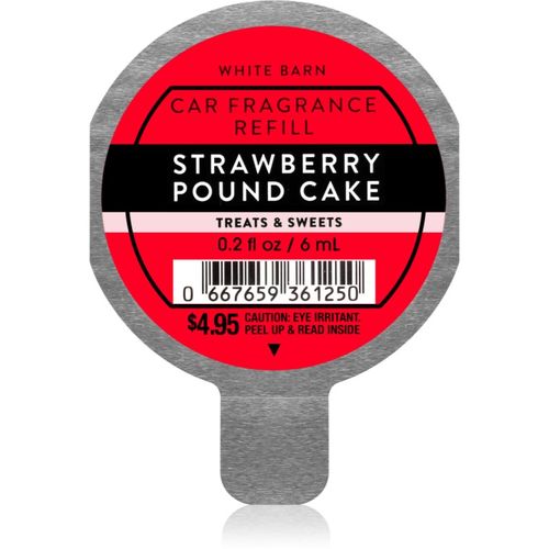 Strawberry Pound Cake ambientador de coche para ventilación Recambio 6 ml - Bath & Body Works - Modalova