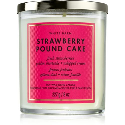 Strawberry Pound Cake vela perfumada 227 g - Bath & Body Works - Modalova