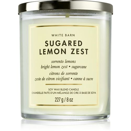 Sugared Lemon Zest vela perfumada 227 g - Bath & Body Works - Modalova