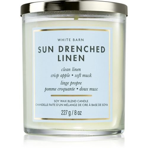 Sun Drenched Linen vela perfumada 227 g - Bath & Body Works - Modalova