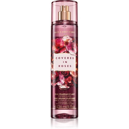 Covered In Roses bruma perfumada para cuerpo y cabello para mujer 236 ml - Bath & Body Works - Modalova