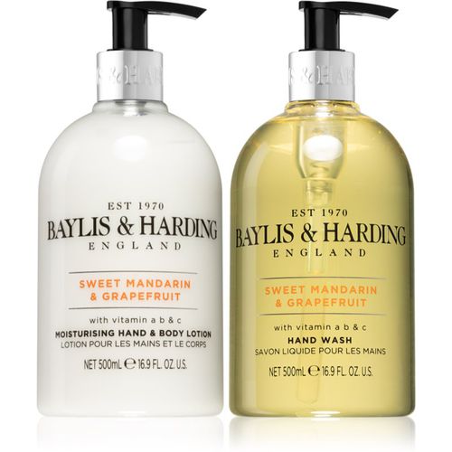 Sweet Mandarin & Grapefruit Set für eine hydratisierte Haut - Baylis & Harding - Modalova