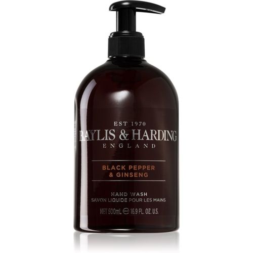 Black Pepper & Ginseng jabón líquido para manos 500 ml - Baylis & Harding - Modalova