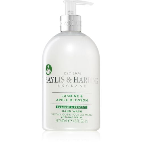 Jasmine & Apple Blossom sapone detergente liquido mani con ingrediente antibatterico 500 ml - Baylis & Harding - Modalova