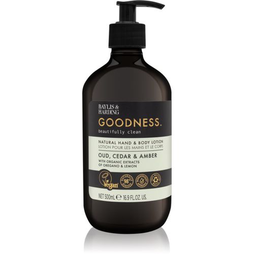 Goodness Oud, Cedar & Amber latte delicato corpo 500 ml - Baylis & Harding - Modalova