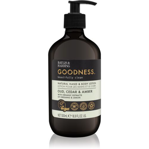 Goodness Oud, Cedar & Amber leche corporal suave 500 ml - Baylis & Harding - Modalova