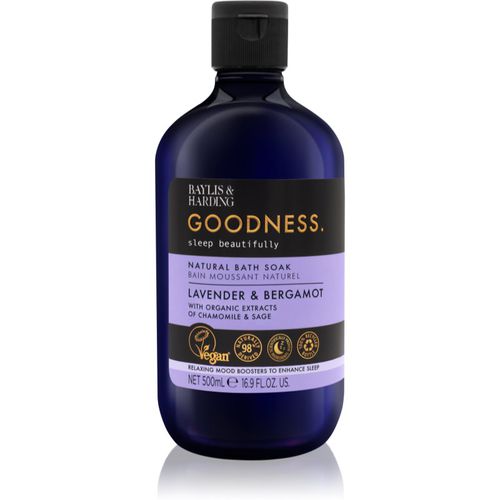 Goodness Sleep Beautifully bagnoschiuma per un sonno tranquillo Lavender & Bergamot 500 ml - Baylis & Harding - Modalova