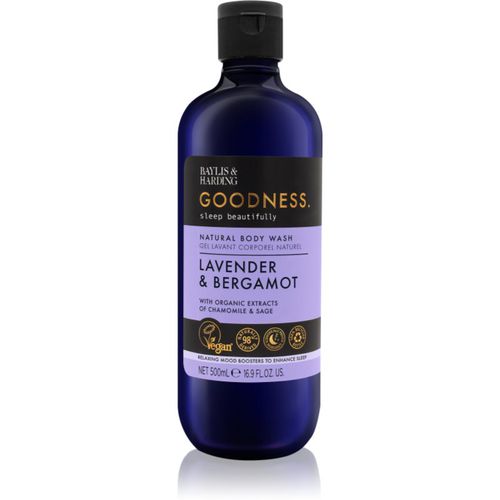 Goodness Sleep Beautifully docciaschiuma antistress per un sonno tranquillo Lavender & Bergamot 500 ml - Baylis & Harding - Modalova